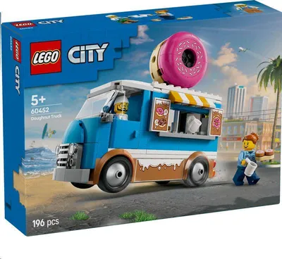 Obrázok produktu pre LEGO City Truck s donutmi, Stavebnica, 5 rok / roky, Plast, 196 kusov, 452 g