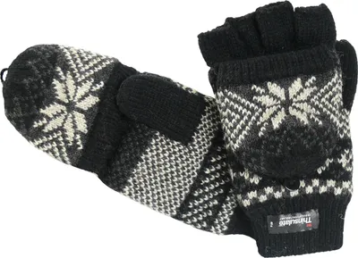 Produktbild von Handschuh mit Klappe und Norweger Muster Thinsulate für Herren