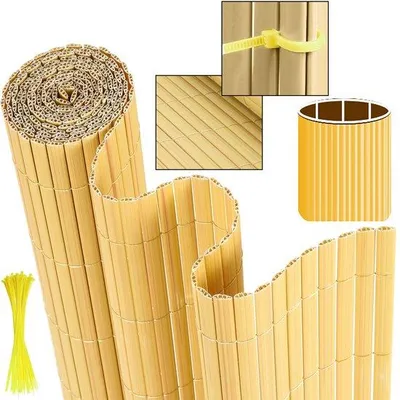 Immagine prodotto di Pannello protettivo in PVC per la privacy, recinzione da giardino e protezione per balconi - Verde - 1,6 x 5 m