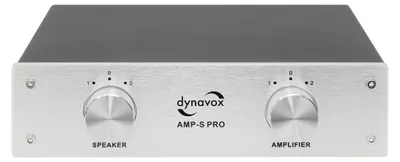Produktbild von Dynavox Verstärker/Boxen-Umschalter AMP-S PRO silber