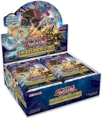 Produktbild von Yu-Gi-Oh! The Grand Creators Booster Display (24) - DE