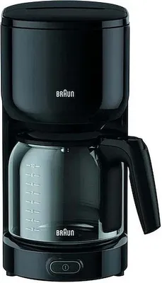 Obrázok produktu pre Braun KF 3100 BK, Kávovar, Mletá káva, 1000 W, Čierna
