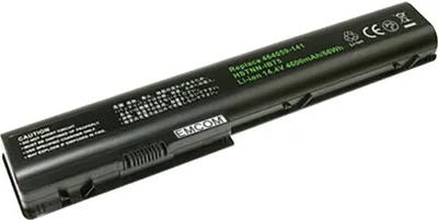 Produktbild von Akku für HP Pavilion DV7, DV8, HDX18, wie HSTNN-IB75, HSTNN-C50C, HSTNN-Q35C, 4400 mAh, 14.4V