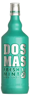 Immagine prodotto di Dos Mas Kiss Shot Menta fresca Liquore alla menta raffinato con vodka 700ml