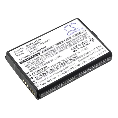 Produktbild von TECHTEK Akku Kompatibel mit [Motorola] AR494948, EVOLVE LTE, HK2157A Ersetzt BT000593A01, für BT000594A01