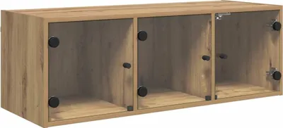 Obrázok produktu pre vidaXL Nástenná skrinka Artisan dub 102 x 37 x 35 cm Materiál na báze dreva
