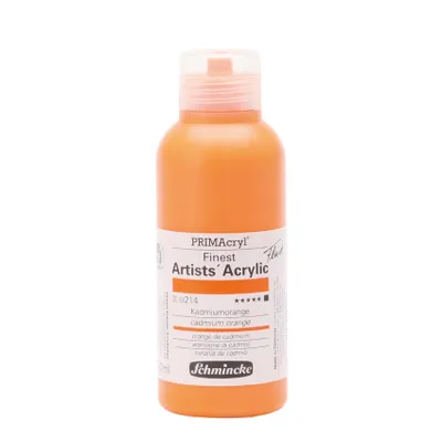 Produktbild von Schmincke 250ml PRIMAcryl Kadmiumorange Acryl 13 214 027 fluid