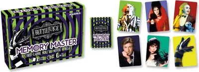 Produktbild von Aquarius Beetlejuice Kartenspiel Memory Master *Englische Version*