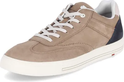 A single men's sneaker is shown from a side angle against a white background.