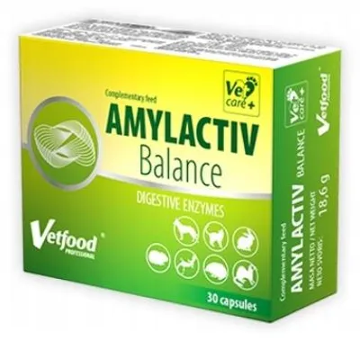 Immagine prodotto di Vetfood Amylactiv Balance per torte per l'alimentazione e come 60 capsule