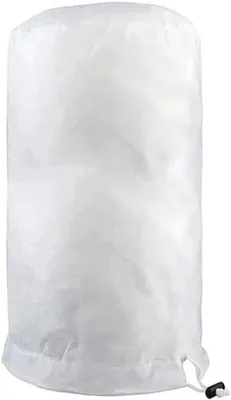 Produktbild von Frostschutz für Pflanzen, mit Reißverschluss und Kordelzug, Winterstrauchwickel, Frosttuch für Gartenpflanzen, atmungsaktiver Vliesstoff, Baumabdeckung gegen kalten Wind und Vögel, 240 x 200