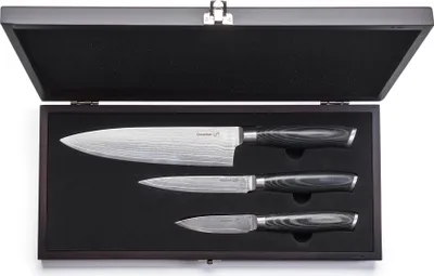 Obrázok produktu pre G21 Súprava nožov G21 Gourmet Damascus small box 3 ks G21-60022168