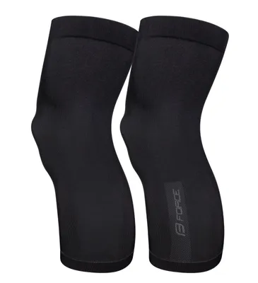 Obrázok produktu pre FORCE návleky na kolená BREEZE pletené, čierne