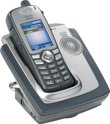 Produktbild von Cisco CP-7921G-E-K9 IP Phone 7921G Schnurlostelefon, Farbdisplay, Rufnummernanzeige, Freisprechfunktion, WLAN