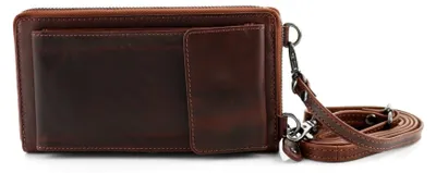 Produktbild von Sattlers & Co Melnir Umhängetasche dunkelbraun 19 x 11 x 2,5