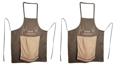 Produktbild von Scherz-Kochschürze für Herren mit Überraschungstasche, verstellbaren Trägern, lustiges Wichtelgeschenk für Grillpartys
