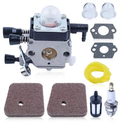 Image de Kit de carburateur pour débroussailleuse HS45, FS38, FS45, FS55, FC55