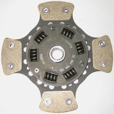 Produktbild von SACHS PERFORMANCE 881861 999723 Kupplungsscheibe 200mm passend für PEUGEOT 206 Schrägheck (2A/C) 18-Zähne