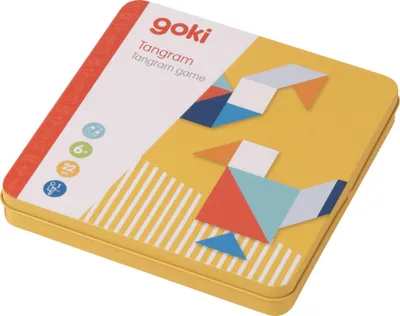 Image de Tangram magnétique, version voyage, GOKI-56654