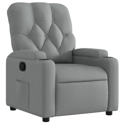 Obrázok produktu pre relaxačné kreslo vidaXL Light Grey Fabric