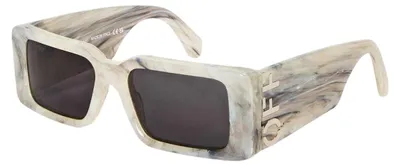 Produktbild von Off White - "Milano" Sonnenbrille für Damen GT14504 (Einheitsgröße) (Marmoriert/Grau)