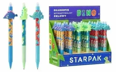 Produktbild von Automatischer Radierstift mit Dinosauriermotiv, 0,7 mm, 24 Stück