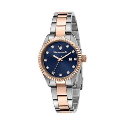 Produktbild von Maserati Edelstahl Uhr Analog COMPETIZIONE Damen silber ros? D2UMAR8853100507