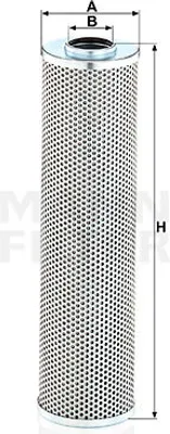Obrázok produktu pre Originálny pracovný hydraulický filter MANN-FILTER HD 946/2