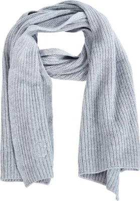 Produktbild von s.Oliver Damen Strickschal aus Wollmix Scarf 2119536, Farbe:Grau