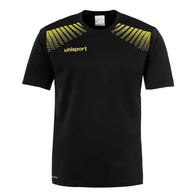 Produktbild von Uhlsport GOAL POLYESTER TRAINING T-SHIRT schwarz/limonengelb