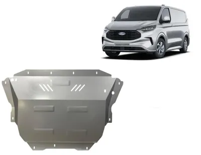 Produktbild von Aluminium Unterfahrschutz für Motor und Getriebe für den Ford Tourneo Custom - 2023 - 2026