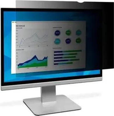 Produktbild von 3M Blickschutzfilter für 24in Monitor, 16:9, PF240W9B, 61 cm (24"), 16:9, Monitor, Rahmenloser Blickschutzfilter, Glänzend/Matt, Anti-Glanz