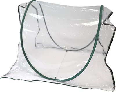 Produktbild von Erweiterung für Folientunnel aus transparenter PVC-Folie, modular erweiterbarer Pflanztunnel