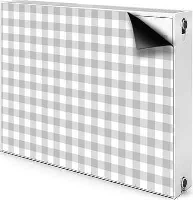 Produktbild von Magnet Heizkörper-Abdeckung Verkleidung Abdeckung Heizkörperabdeckung 90x60 cm - Grau, Grill
