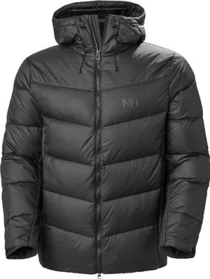 Produktbild von Helly Hansen Klassische Herren Winterjacke aus Synthetik Schwarz mit Kapuze