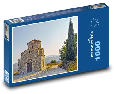 Produktbild von Puzzle 1000 Steinkapelle auf Zypern - martinpuzzle