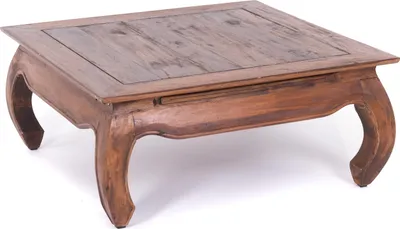 Produktbild von OPIUMTISCH "EAST 80" | 80x80x36 cm, Mahagoni | Beistelltisch  | Farbe: 02 hellbraun