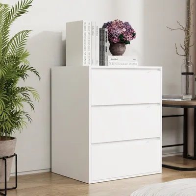 Produktbild von VCM Holz Kommode | Sideboard mit Schubladen | Nachttisch | Maße ca. H. 78 x B. 65 x T. 48 cm - Malira L