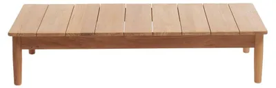 Produktbild von Garten-Couchtisch aus massivem Teakholz