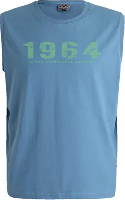 Produktbild von Übergrößen Tanktop Vintage Number rauchgrün AHORN SPORTSWEAR Parisian Blue 9XL