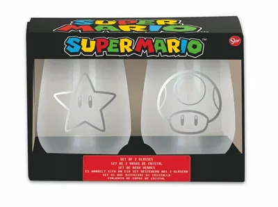 Obrázek produktu pro Sada sklenic, Super Mario