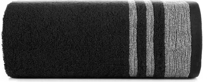 Zdjęcie produktu dla Eurofirany 453639, Czarny, Monochromatyczny, Bawełna, Poliester, 30 x 50 cm, 75 g
