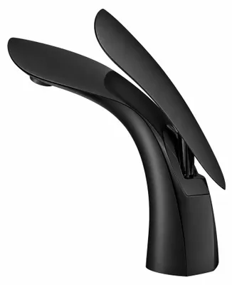 Produktbild von Silla Neila Niedrige Waschtischarmatur Schwarz 19,5 cm, Einhebelmischer, S-1073B