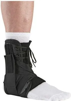 Produktbild von Formfit Ankle Brace Sprunggelenkorthese mit Zusatzgurt schwarz>>>>Gr. XL
