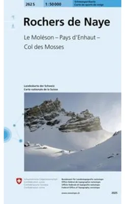 Produktbild von 262S Rochers de Naye Schneesportkarte