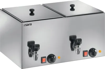 Obrázek produktu pro Elektrický ohřívač klobás s vypouštěcím kohoutkem - 230 V, teplotní rozsah 0-100 °C