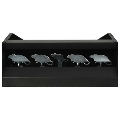 Produktbild von vidaXL Magnetischer Scheibenkasten Kugelfang 4+1 Ziele im Maus-Design