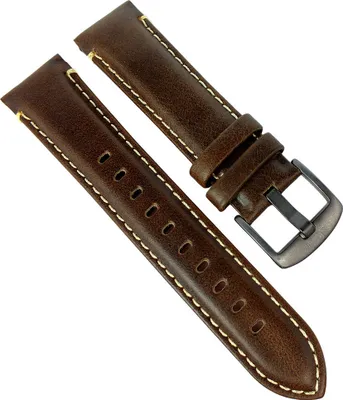 Produktbild von s.Oliver > Uhrenarmband 22mm Leder grün Kontrastnaht > SO-3344-LQ