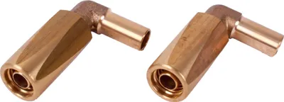 Image de Lot : raccord pour tuyau en nylon 8 x 12 mm avec 2 coudes en laiton à 90° – Vetus