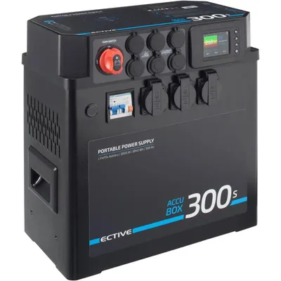 Produktbild von Powerstation Ective AccuBox 300S 3000W 3840Wh LiFePO4 Powerstation